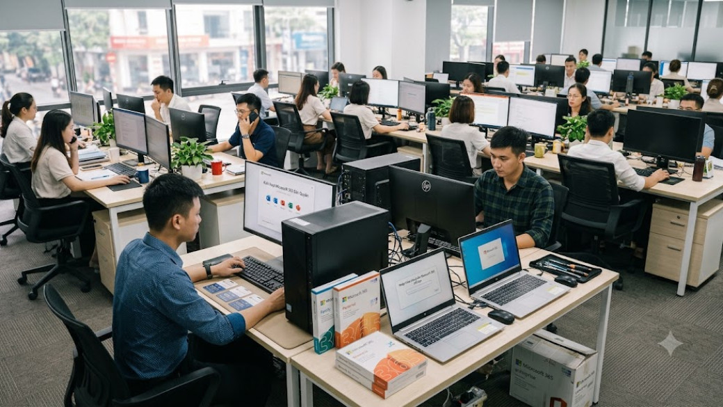 Dịch vụ cài Office tận nơi tại Hải Phòng - Chỉ từ 50k/máy
