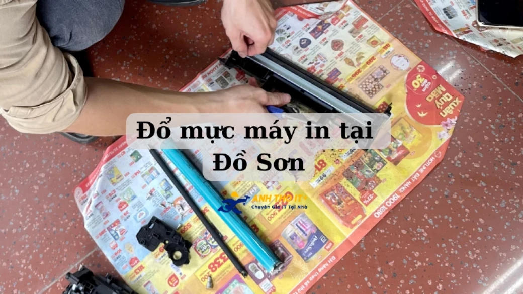 Đổ mực máy in tại Đồ Sơn