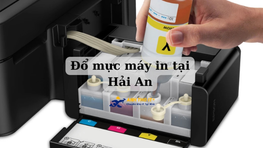 Đổ mực máy in tại Hải An
