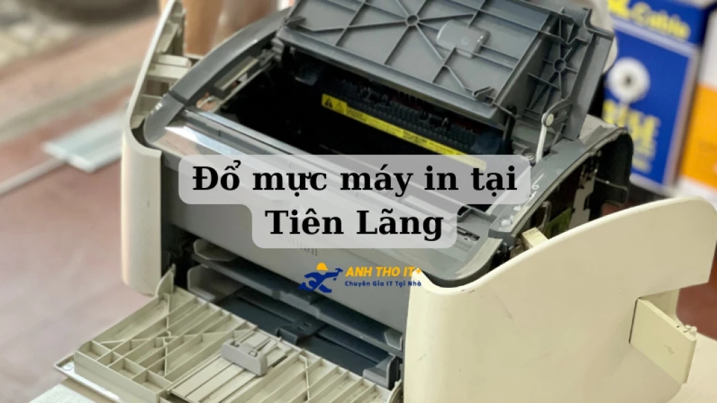 Đổ mực máy in tại Tiên Lãng