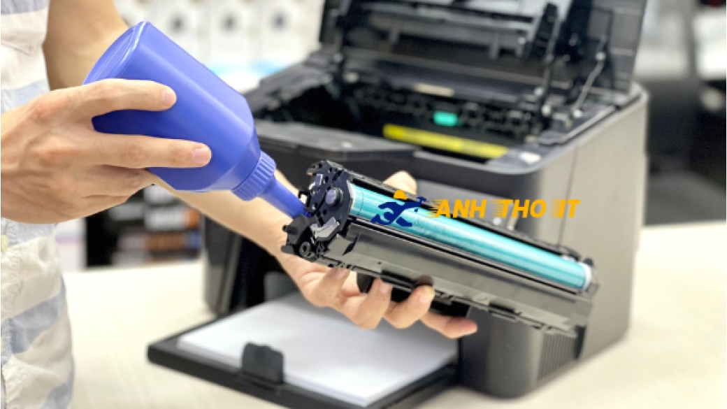 Hướng dẫn đổ mực máy in Canon