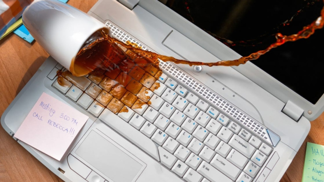 Khò laptop bị vào nước tại Hải Phòng