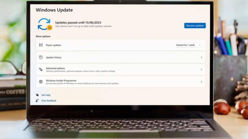 Sửa lỗi máy tính không update được Windows 11