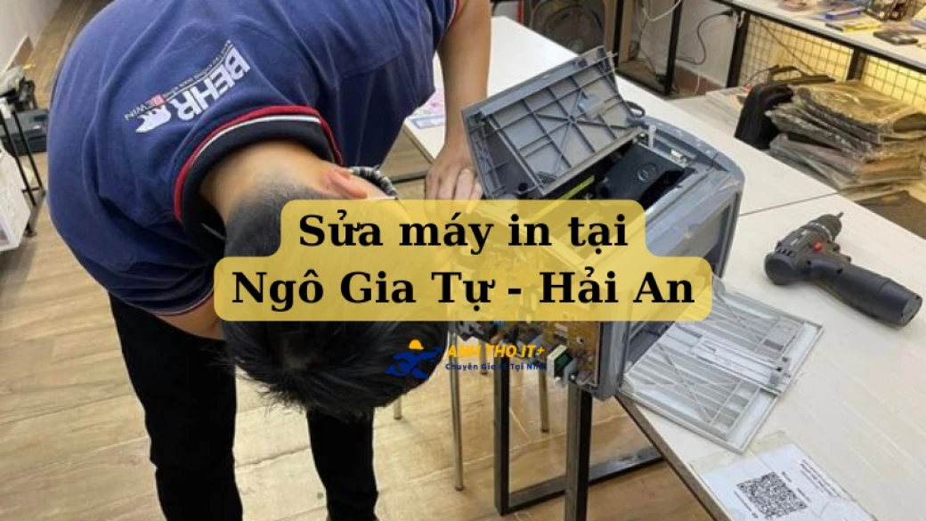 Sửa máy in tại Ngô Gia Tự - Hải Phòng