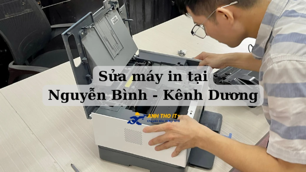 Sửa máy in tại đường Nguyễn Bình - Hải Phòng