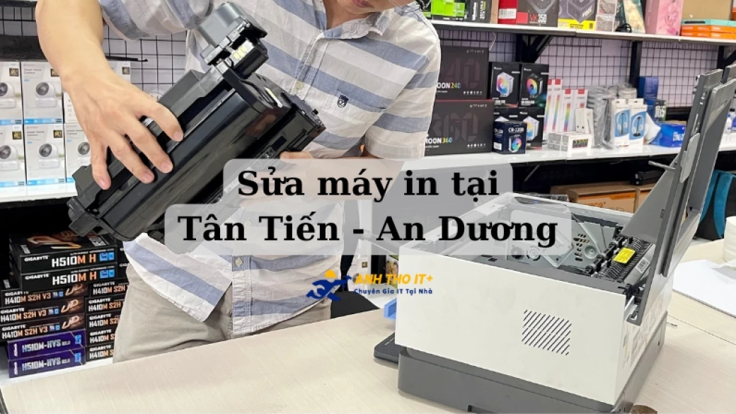 Sửa máy in tại Tân Tiến - Hải Phòng