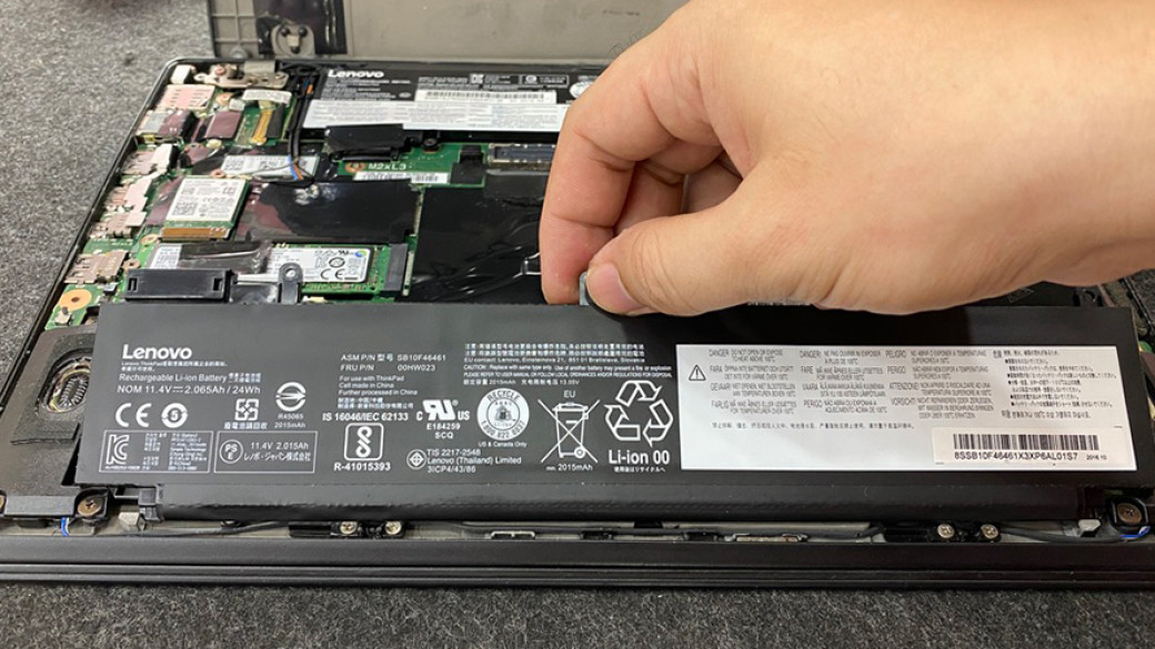 Thay pin laptop tại Lê Chân, Hải Phòng