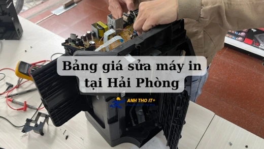 Bảng giá sửa máy in tại Hải Phòng