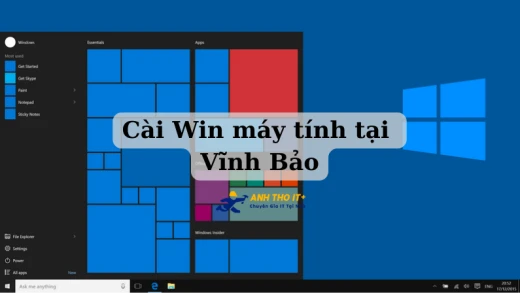 Cài Win máy tính tại Vĩnh Bảo