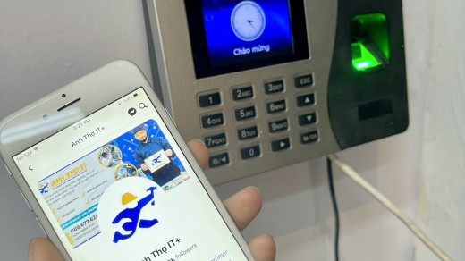 Lắp máy chấm công tại Hải Phòng