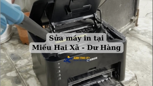 Sửa máy in tại Miếu Hai Xã - Hải Phòng