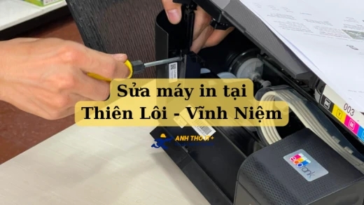 Sửa máy in tại Thiên Lôi - Hải Phòng