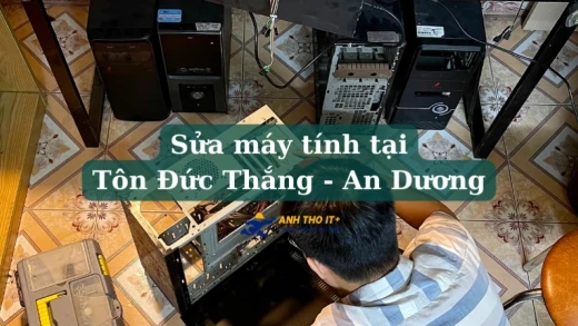 Sửa máy tính tại Tôn Đức Thắng - Hải Phòng