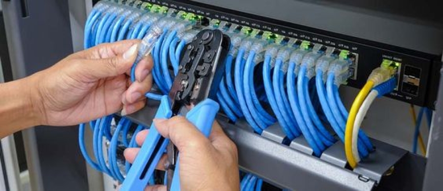 Thi công mạng LAN không ống gen